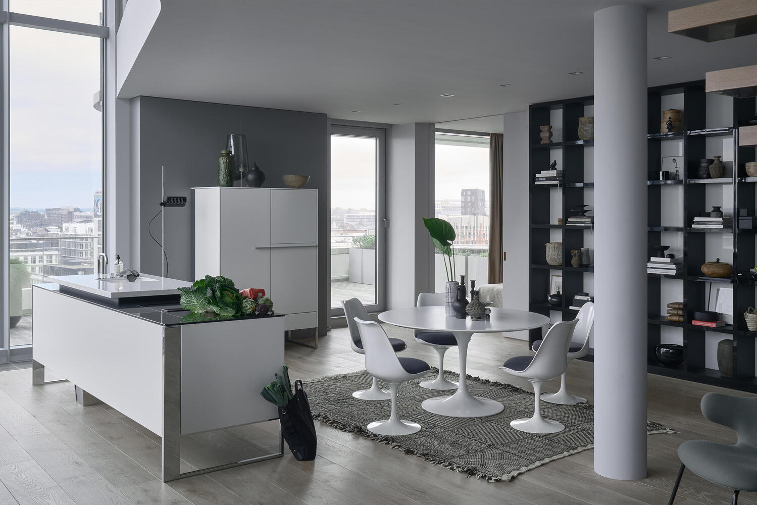 Open Kitchens Elements that Enhance Interaction and Flexibility - 7845